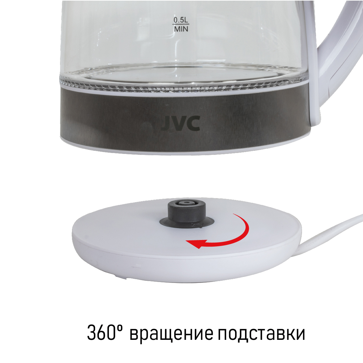 JVC JK-KE1705 white