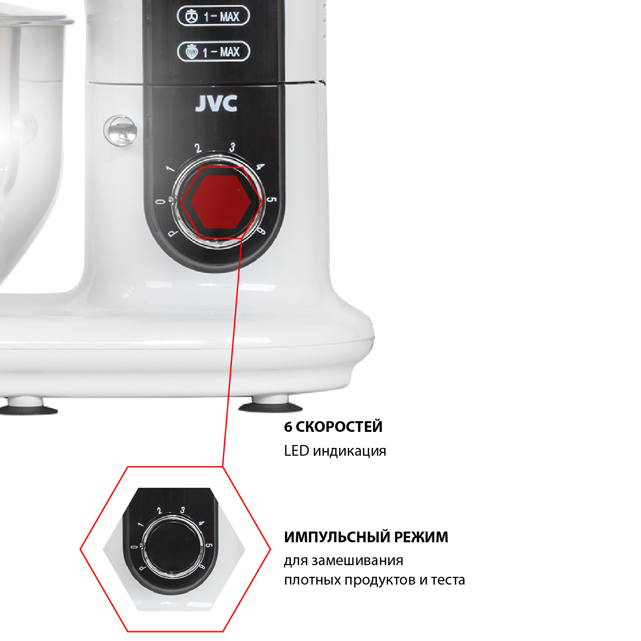 JVC JK-MX515 white